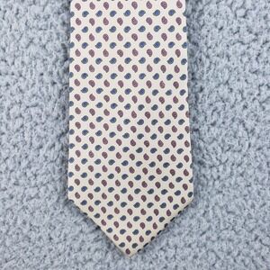 Christian Dior 100% Silk Neck Tie Yellow